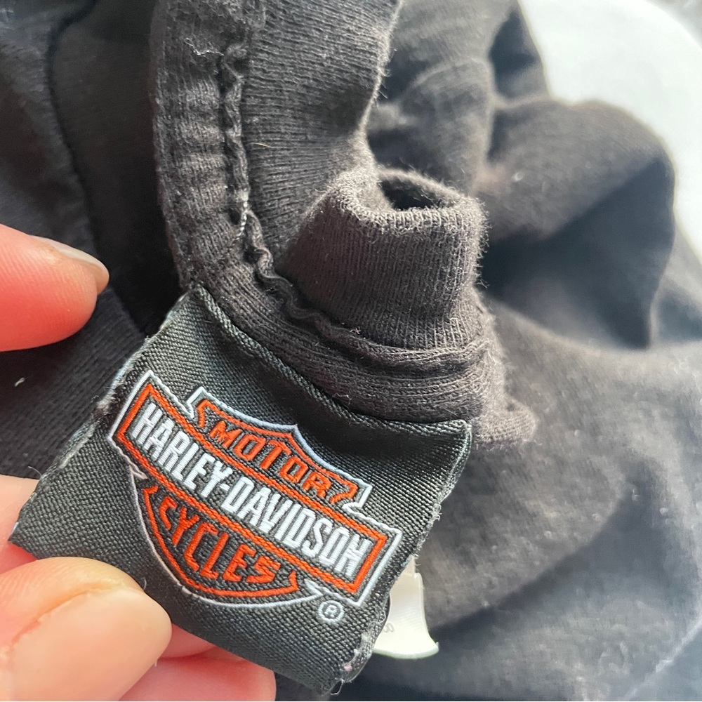 Harley-Davidson Crop Top Short Sleeve Motorcycle T-Shirt - Picture 5 of 8